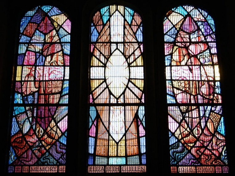Stain glassed window